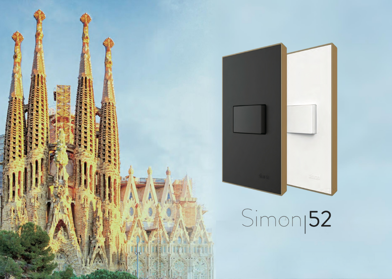 Simon 52 Rectangular Switches